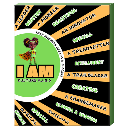 "I AM" AFFIRMATION CANVAS