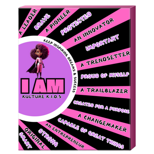 "I AM" AFFIRMATION CANVAS