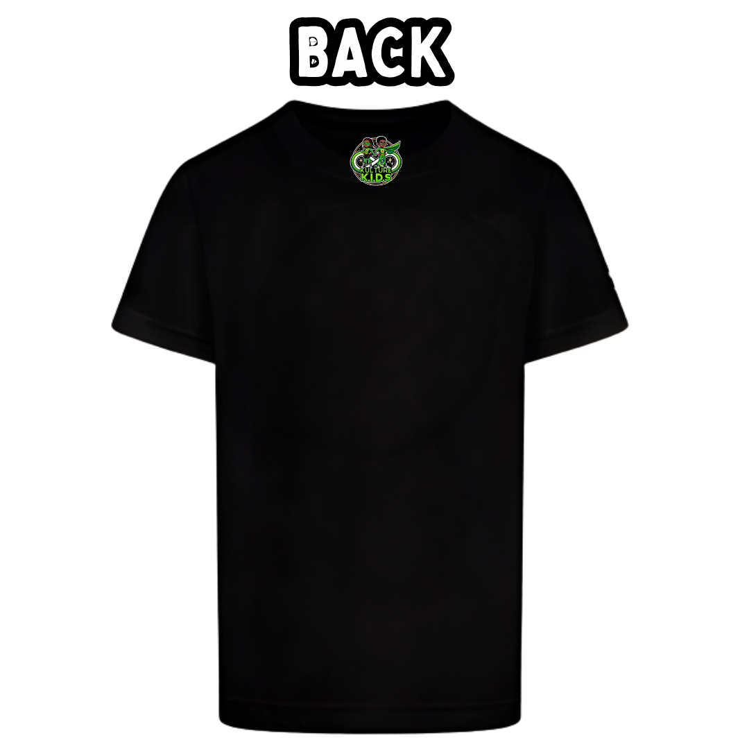 BLACK - YOU'RE A SHINING STAR GLOW-IN-THE-DARK SHORT SLEEVE SHIRT